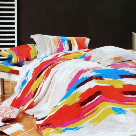 Blancho Bedding - [Graffiti Art] Luxury 5PC Comforter Set Combo 300GSM (Full Size)